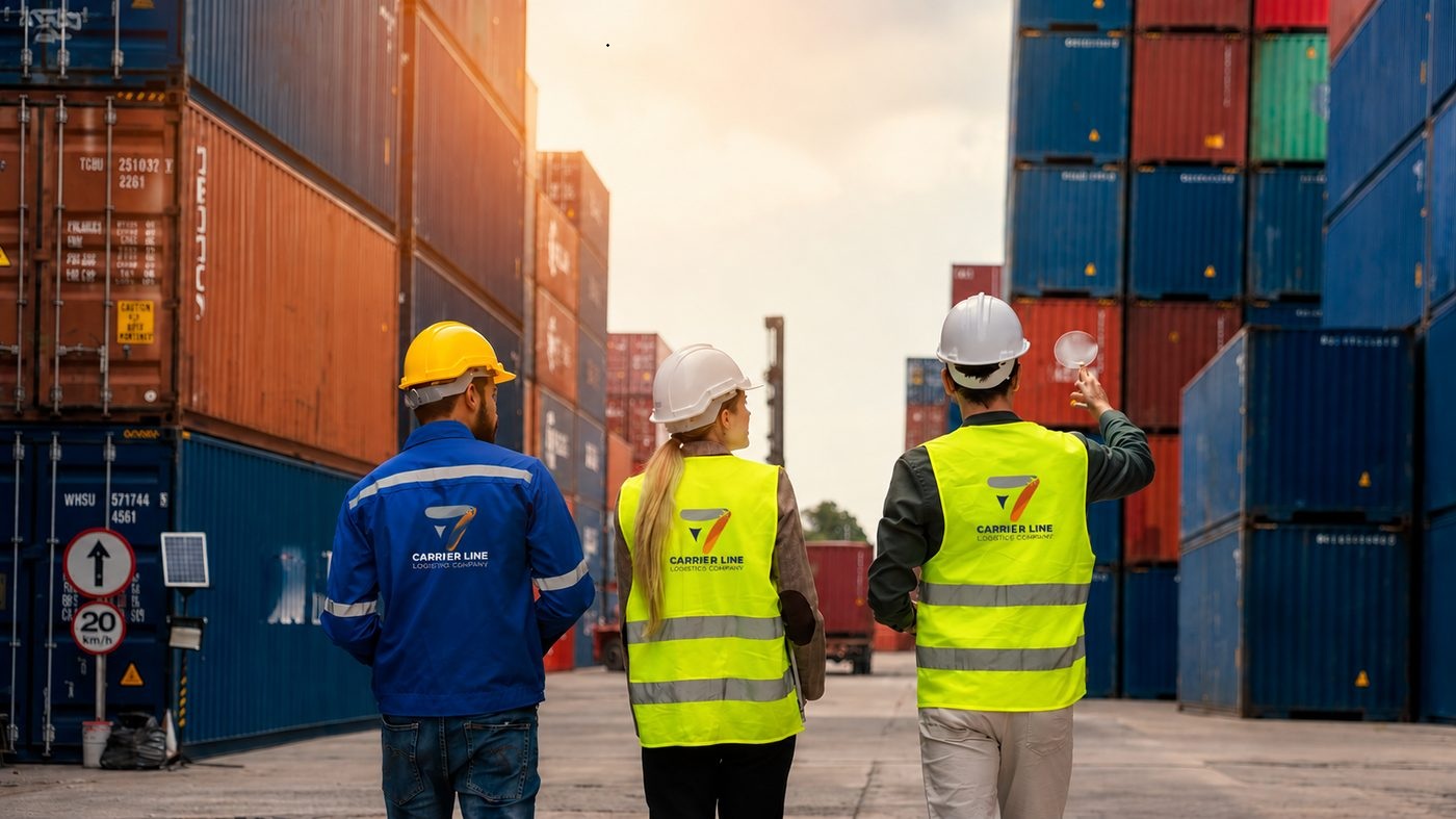 Fleet contracting — team at container yard